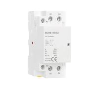 BCH8-40/02 Contacteur automatique CA 2NC, charge 40 A, 2 pôles, 24 V/110 V/230 V, 1 pièce(2NC_AC 230V)