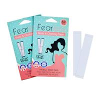 BCHKO 100 Bandes de Mode Double Face, Ruban Adhésif pour Vêtements et Peau, Garment Tape, Ruban Soutien-Gorge, Accessoire Vêtement pour Robes de Soirée et Chemises (12mm*85mm)