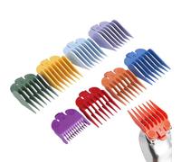 BCHKO 8 Pièces Guides de Coupe, Accessoires Tondeuse Cheveux, Set de Peignes de Limite pour Tondeuse à Cheveux Wahl (3mm à 25mm)