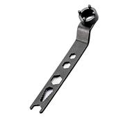 BCIOUS Clé à main rapide à quatre griffes en acier à haute dureté pour meuleuse coudée Clé multifonction