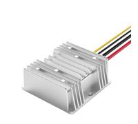 BCIOUS Convertisseur 48 V 3 A 144 W entrée 12 V 95 % d'efficacité boîtier en aluminium pour camion radio et régulateur de tension industriel LCD