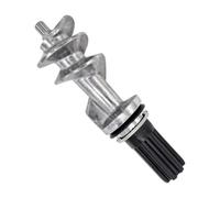 BCIOUS Hachoir à viande à haute résistance manchon d'accouplement à vis en métal accessoire de cuisine adapté pour une transformation efficace des aliments accessoires de cuisine commerciaux