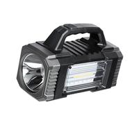 BCIOUS Longue lampe de poche LED rechargeable solaire portable pour camping, voiture, utilisation en plein air