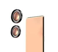 BCIOUS Lot de 2 lentilles externes pour smartphone avec 2 accessoires de microscope, zoom 30x, imagerie claire, congruence de téléphone, double grossissement