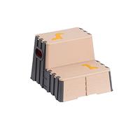 BCIOUS Marchepied pliable double couche pour tout-petits - Tabouret pliable portable pour adultes et enfants