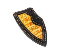 BCIOUS Petit étui de rangement droit pour cutter - Pochette de rangement en cuir - Pour ceinture - Porte-outils - Pour l'extérieur