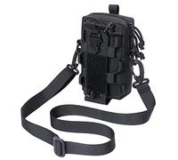 BCIOUS Pochette utilitaire gadget sac banane porte-bouteille d'eau pour camping, randonnée, équipement de plein air, téléphone extérieur, bouteille d'eau, bouilloire