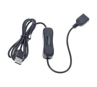 BCIOUS Rallonge USB mâle vers femelle avec bouton de contrôle marche/arrêt - Câble d'alimentation pour enregistreur de voyage - Commutateurs d'alimentation USB