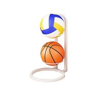 BCIOUS Support de rangement pour ballons de basket-ball en métal multicouche pour équipement de sport - Organisateur vertical à roulettes multicouches