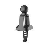 BCIOUS Support rotatif à 360 degrés pour grille d'aération de voiture avec joint à rotule de 13 mm/15 mm Support de téléphone à clip Design grille d'aération de voiture Support de téléphone