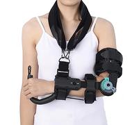 BCJMKDX attelle de coude articulée réglable, Soulagement de la douleur et récupération après une blessure ou intervention chirurgicale au tendon, bras gauche luxé(Left)