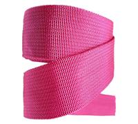 BCJMKDX Bandages élastiques, Sangle en polypropylène de 38 mm for la Fabrication Sacs, Les Loisirs créatifs, Colliers for Animaux et Sangles à Bagages(Rose,38mm x 10 Yards)
