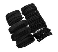 BCJMKDX bande isolante en caoutchouc, Lot de 8 gaines thermorétractables for connecteurs fils, ruban isolant et protection des câbles