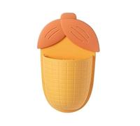 BCJMKDX Bloc à Couteaux, Porte-ustensiles créatif en Forme de maïs avec égouttoir, Support Rangement Mural for la Maison, Bloc à Couteaux(Yellow)