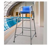 BCJMKDX Chaises de Sauveteur, Charges 300 kg/661 LB, Tabouret d'échelle de Chaise d'arbitre Commercial sur Pied for Piscine compétition Standard, avec Confort(78x92x150cm/30.7x36.2x59inch)