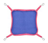 BCJMKDX Jouets pour Hamsters, Hamac for Animal de Compagnie, Jouet for Hamster, 2 pièces, Tapis Suspendu for Hamster, Cochon d'Inde, Chinchilla, Lapin, Cage, hamac, lit Suspendu BL(A S)