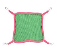 BCJMKDX Jouets pour Hamsters, Hamac for Animal de Compagnie, Jouet for Hamster, 2 pièces, Tapis Suspendu for Hamster, Cochon d'Inde, Chinchilla, Lapin, Cage, hamac, lit Suspendu BL(C S)