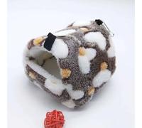 BCJMKDX Jouets pour Hamsters, Hamster Jouet 2Pcs Hamster Doux Confortable Cage en Peluche Suspendu Hamac Nid Maison Lit De Couchage Chaud Nid 03 S(01 S)