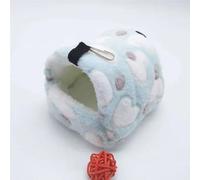 BCJMKDX Jouets pour Hamsters, Hamster Jouet 2Pcs Hamster Doux Confortable Cage en Peluche Suspendu Hamac Nid Maison Lit De Couchage Chaud Nid 03 S(04 S)