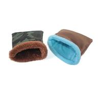 BCJMKDX Jouets pour Hamsters, Lot de 2 Jouets for Hamster, Cochon d'Inde, nid for Animal de Compagnie, hérisson, écureuil, lit for Hamster, Couleurs aléatoires, Maison Chaude 13 x 12 cm(18x14cm)