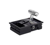 BCJMKDX Joystick de sécurité, Interrupteur dissimulé à axe Unique Hall 101C, Panneau de Commande Tige poussée poignée Courte intégrée, manœuvres sûres