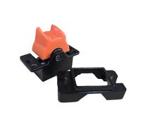BCJMKDX Joystick de sécurité, SMC102 Poussée monoaxe Noire, Tige à Bascule Effet Hall, poignée Industrielle, ingénierie, télécommande, Joystick, manœuvres sûres(C-d3=3rd+2nd,0.5 4.5V)