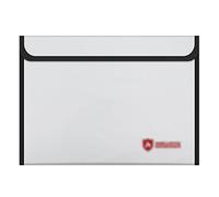 BCJMKDX mallette, Porte-documents avec fermeture éclair, sac de rangement documents, organisation voyage, enveloppe pochette d'argent(Grey)