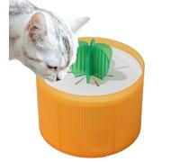 BCJMKDX mangeoire pour Animaux, Distributeur de croquettes électrique for Chien, Abreuvoir Grande capacité for Jardin, Balcon, Garage(Orange,B)