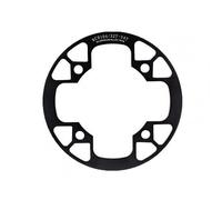 BCJMKDX Plateau de vélo, Anneau de chaîne manivelle, 109bcd Protecteur vélo Montagne, Plateau Roue pignon Route(Black)