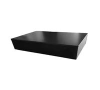 BCJMKDX présentoirs pour chevalets, Présentoir Mannequin Haut de Gamme sur Socle carré for boutiques de Mariage, Restauration, Bijouterie, Desserts et Objets de Collection(Black,150x30x10cm)