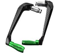 BCJMKDX protège-Levier de Frein, Protection de Levier Frein et d'embrayage for Guidon Moto, Multicolore(Lever Guard Green)
