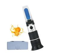 BCJMKDX Réfractomètre pour Pierres précieuses Réfractomètre Brix Portable 0-90%, testeur de teneur en Sucre portatif for jus Fruits, Soupe, Indice Liquide, Instrument Mesure