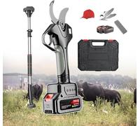 BCJMKDX Sécateurs de Jardin, Sécateur de Jardin, sécateur Jardinage 21 V 2,0 Ah, Taille-haie électrique for vergers, Grands pâturages, fermes et Parcs