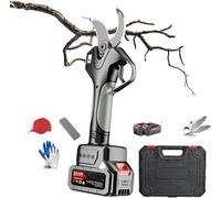 BCJMKDX Sécateurs de Jardin, Sécateur Professionnel sans Fil, 21 V, 2 Ah, for Parcs et fermes, Batteries