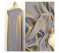 BCJMKDX Tissu à Paillettes, Fashionable Silk Satin Fabric for Hanfu Wedding Dress DIY Sewing(19)