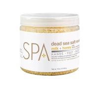 BCL SPA Dead Sea Salt Soak 454gr Milk + Honey w/ White Chocolate
