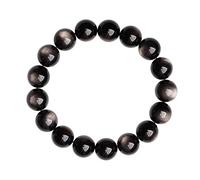 [BClety] Bracelet en obsidienne naturelle change la chance, bracelet de perles, Breaking Evil, souhaitant purifier les catastrophes, le travail, l'amour, les relations interpersonnelles, la santé et