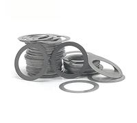 Bclla Zkenshan-Rondelles d'arrêt Épaisseur 0.2mm 0.5mm Joint d'étanchéité à zéro mince rondelle en acier inoxydable 304 M3 M4 M5 M6 M8 M10 M12 M14 M16 M18, 100 Pcs, bonne résistance l', M10X16X0.2