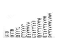 Bclla Zkenyao-Ressorts de Compression 20pcs / lot 0.2mm en Acier Inoxydable Micro Petit Ressort de Compression OD 2mm / 3mm / 4mm Longueur 5-50mm, Plus Durable (Length : 10mm, Outer Diameter : 2mm)