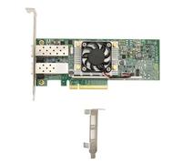 BCM57810S 10 Go à Double Port SFP PCIe X8 Card d'adaptateur réseau convergé Ethernet avec Ventilateur de Refroidissement pour et Support Multifonction