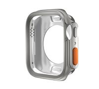 BCMCBV Changer en étui ultra pour le boîtier Apple Watch Boîtier 45 mm 44 mm 41 mm 40 mm TPU Soft Cover pour la série Iwatch 9 8 7 6 SE 5 4 Amélioration du boîtier de montre Ultra 2 1 49 mm(Titanium,4
