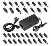 BCMCZCDC Adaptateur secteur universel - Câble de charge pour ordinateur portable et autres appareils - 12-24 V, 96 W, avec 34 ports