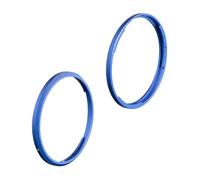 BCMCZCDC Bague décorative en métal pour objectif Ricoh GR III GR3 GRIII HDF remplace la bague d'origine Ricoh ou accessoires GN-1, bleu : GR3
