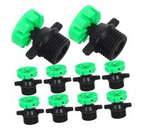 BCOATH 10 Pièces Lot de Arroseurs Rotatifs pour Jardin Irrigation Moyenne Portée Buse Micro Brumisation Stable Compatible Pelouse et Potager Facile à Installer