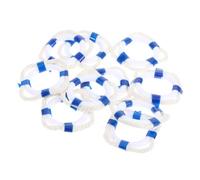 BCOATH 10 Pièces Mini Anneaux de Natation Miniatures Décorations Maison de Poupée Accessoires DIY Créatifs