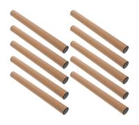 BCOATH 10 Pièces Tubes Postaux en Papier Kraft avec Embouts, , 40 CM | Format Cylindrique Minimaliste, Résistance à Flexion L Écrasement, pour Affiches, Archives et Collections