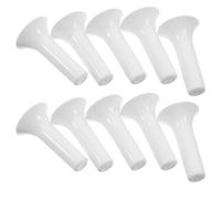 BCOATH 100 Pièces Bouchon D’extrémité à Connexion Rapide, Blanc | Pom, Protection de Ligne, pour Tuyau D’arrosage et Conduite Poly, Lot