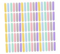 BCOATH 100 Pièces Boules de Mer Plastique Souple Colorées pour Garçon Fille de Piscine à Boules Épais à Motif Rayé pour Aire de Jeu Piscine Garçon Fille et Fête Danniversaire