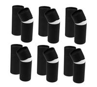 BCOATH 12 Pièces Boîtes Papier pour Bouteilles Huiles Essentielles Tubes de Papier Polyvalents avec Design Élégant pour Stockage Accessoires et Cadeaux Noir