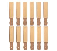 BCOATH 12 Pièces Planche de Papier Abrasif pour Affiner et Lisser les Pointes de Crayons Artistiques pour Affûtage de Crayons de Dessin à Tête Plate Outil Pratique